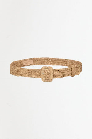 Raffia Belt in Natural from VANESSA BRUNO at Edito boutique