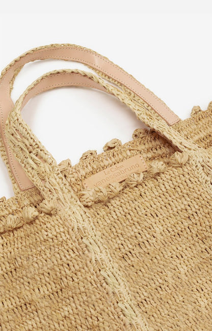 Raffia Bubbles Tote from VANESSA BRUNO at Edito boutique
