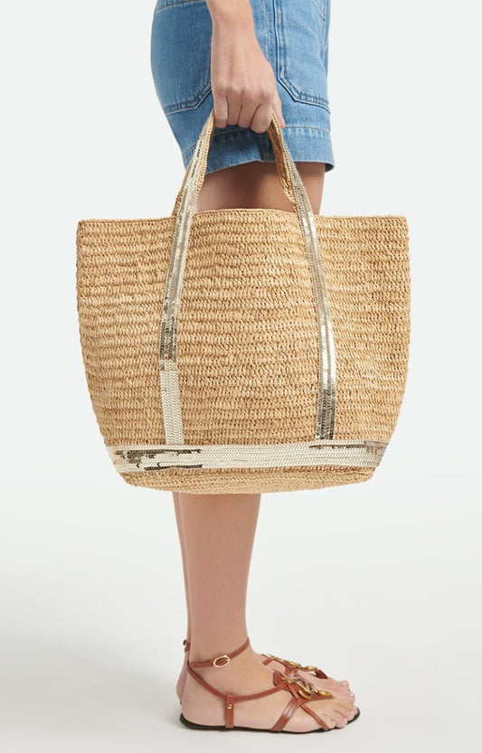 Raffia Cabas Tote from VANESSA BRUNO at Edito boutique