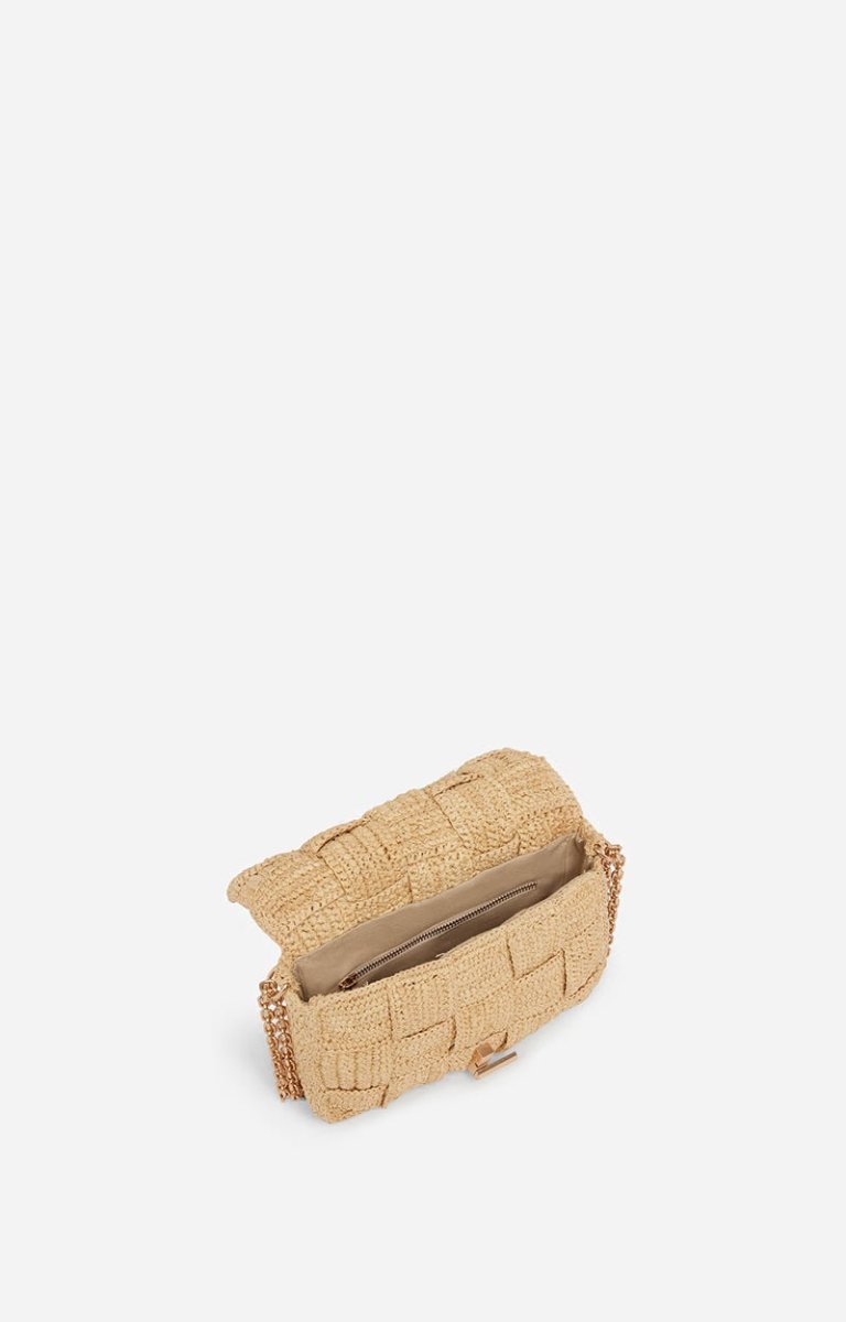 Raffia Moon Bag from VANESSA BRUNO at Edito boutique