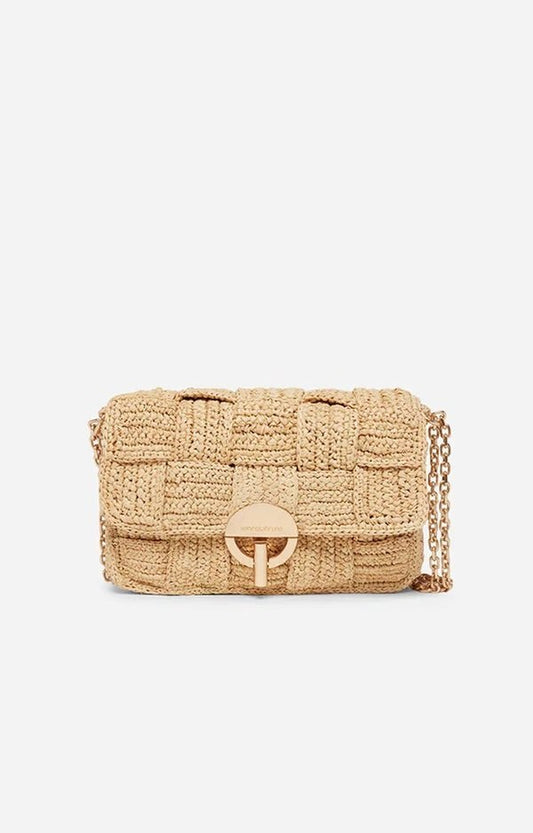 Raffia Moon Bag from VANESSA BRUNO at Edito boutique