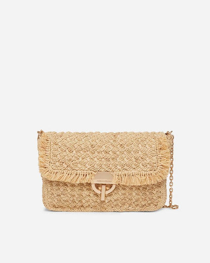 Raffia Moon GM Bag from VANESSA BRUNO at Edito boutique