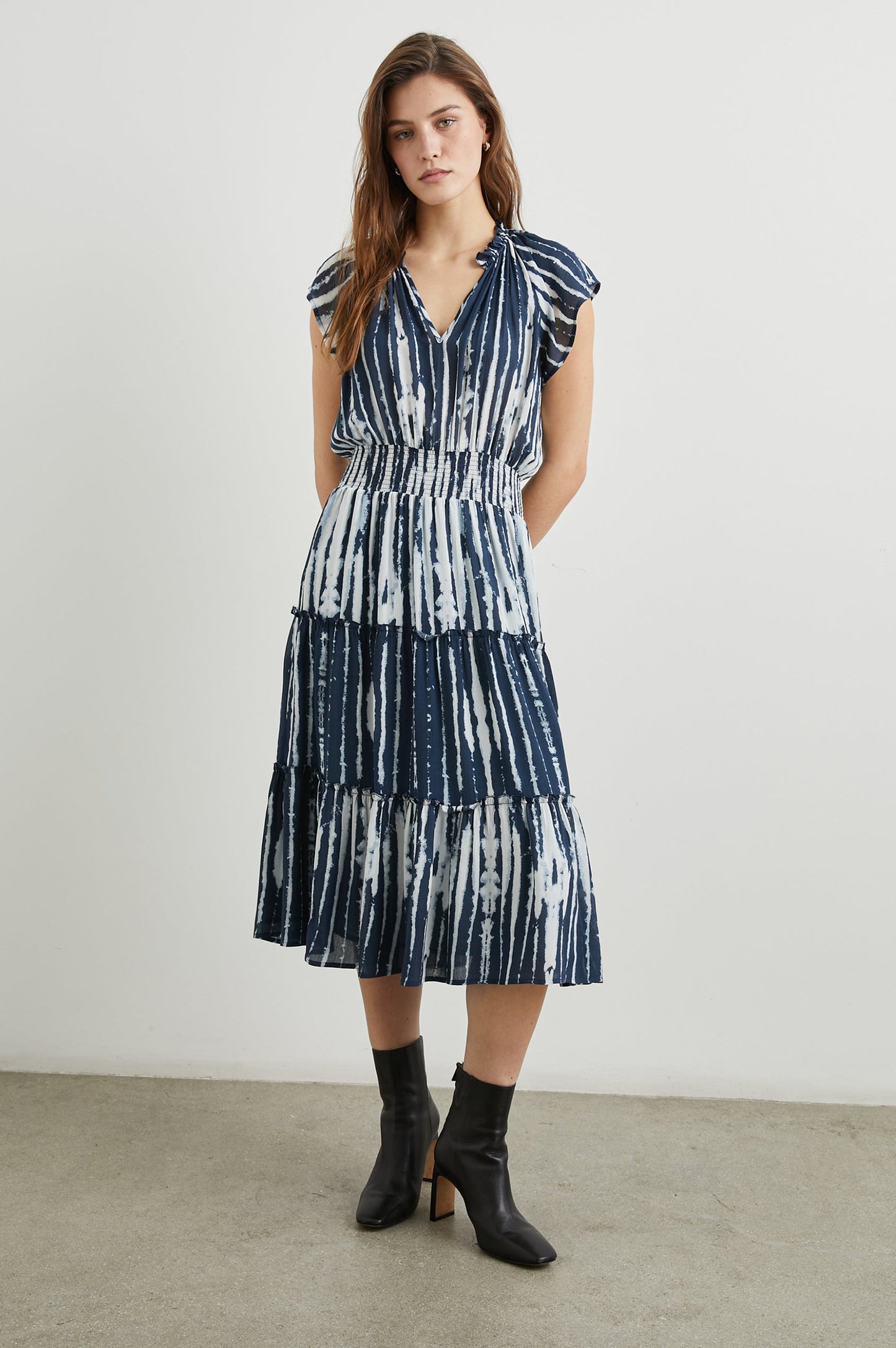 Rails Amellia Dress in Indigo Nile