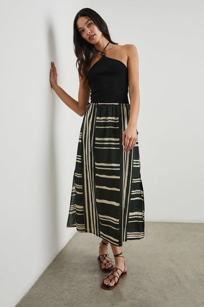 Rails Beech Skirt Black Cream