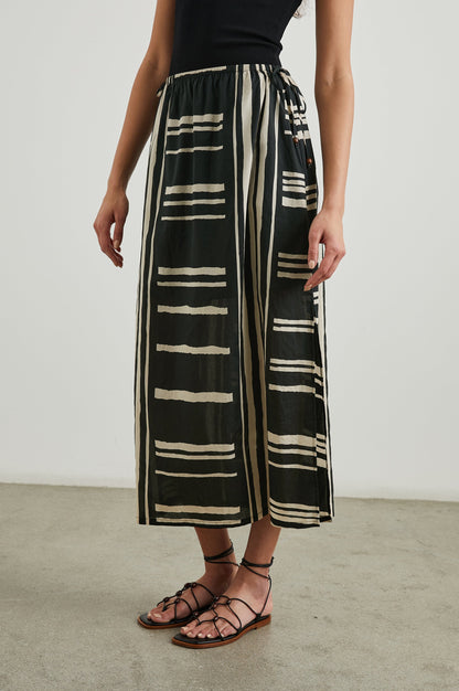 Rails Beech Skirt Black Cream