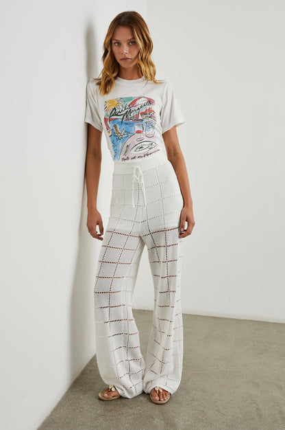 Rails Boyfriend Tee White