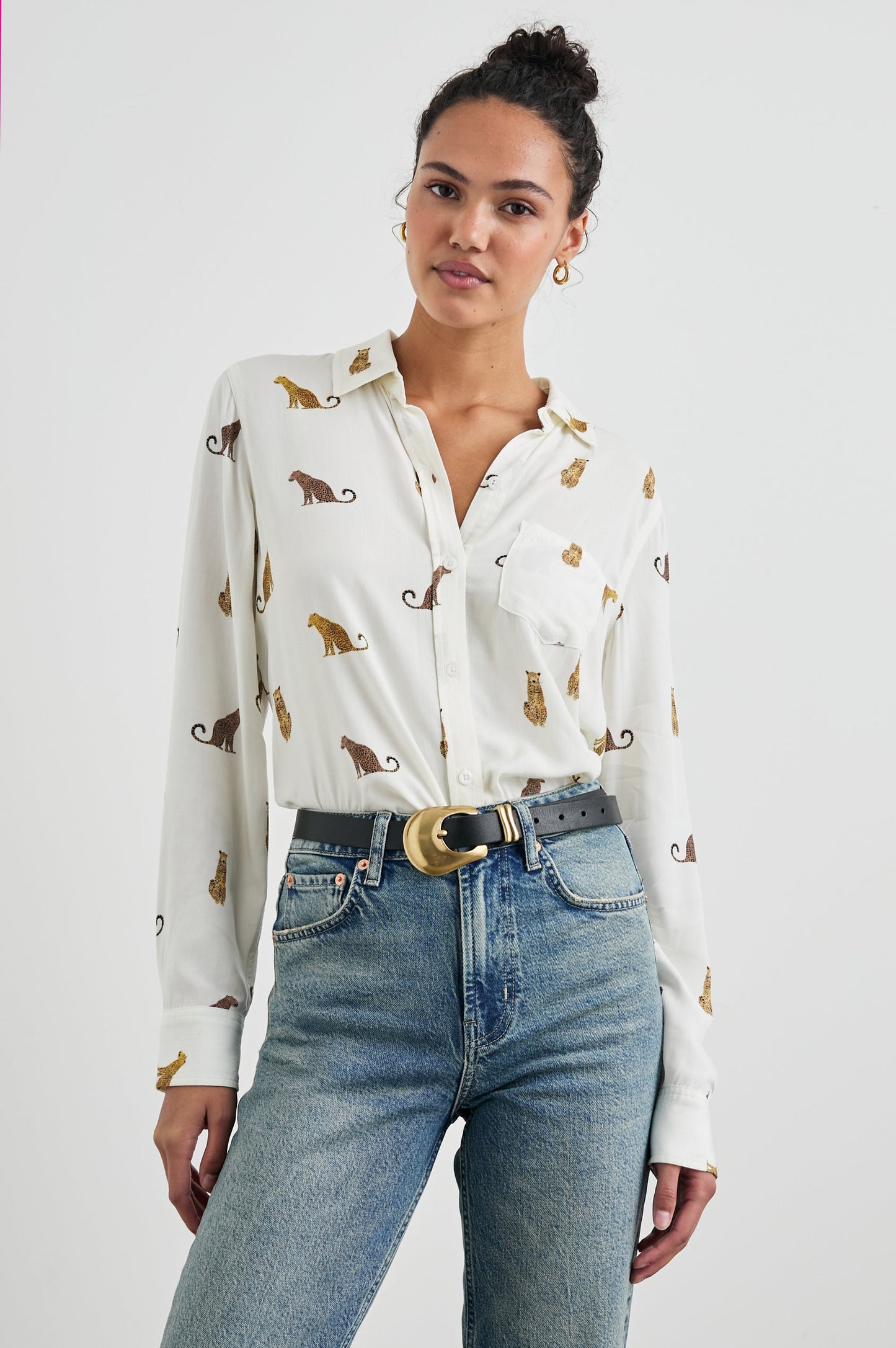 Rails Kathryn Shirt in Wild Animals Print