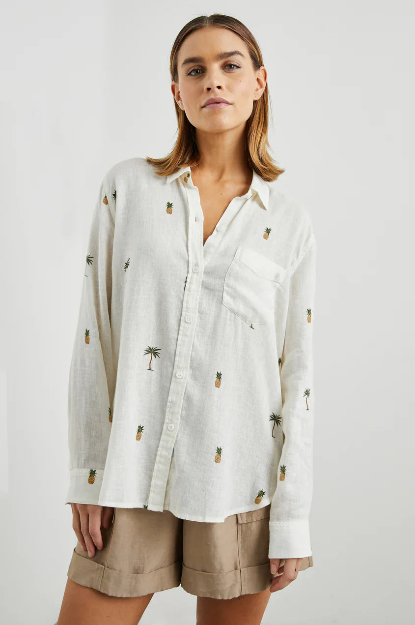 Rails Charli Shirt White