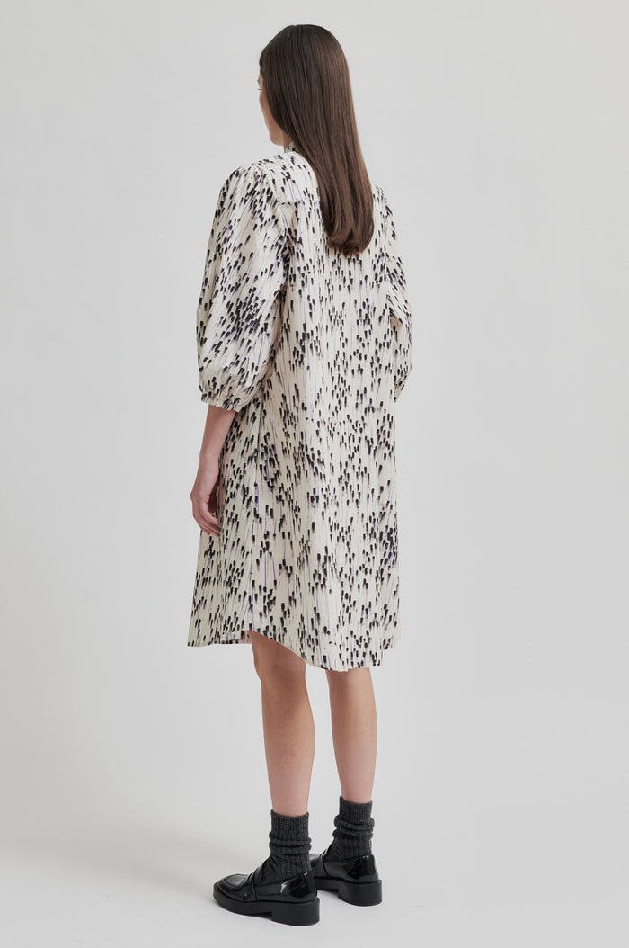 Raina Tunic Dress in Silver Birch from SECOND FEMALE at Edito boutique