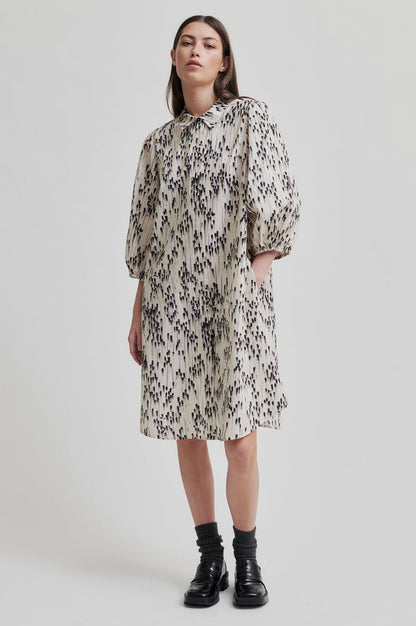 Raina Tunic Dress in Silver Birch from SECOND FEMALE at Edito boutique
