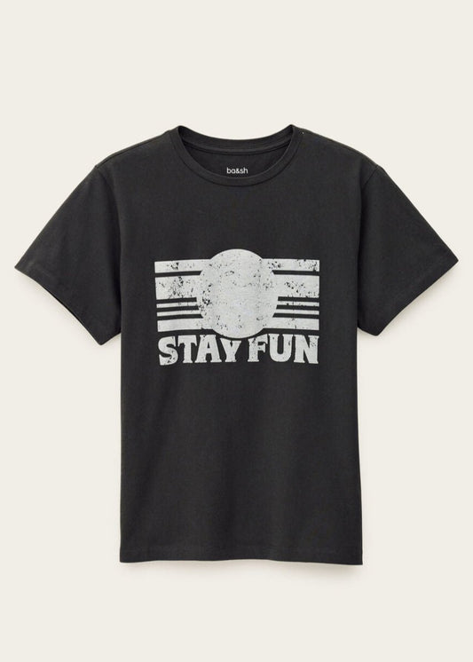 Reese T-Shirt in Grey from BA&SH at Edito boutique