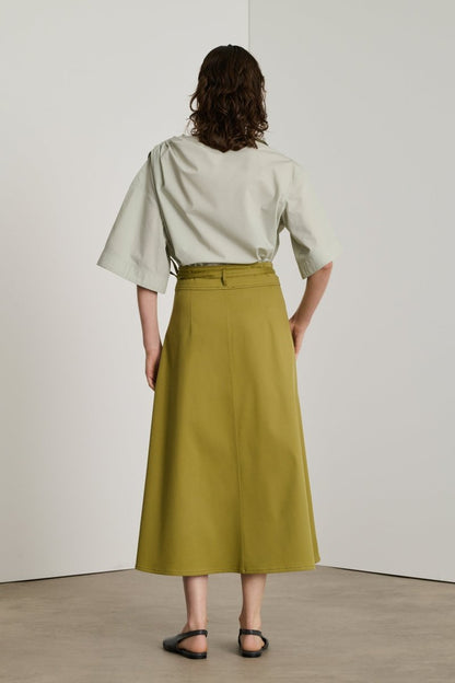Reine Skirt in Cardamon from SOEUR at Edito boutique