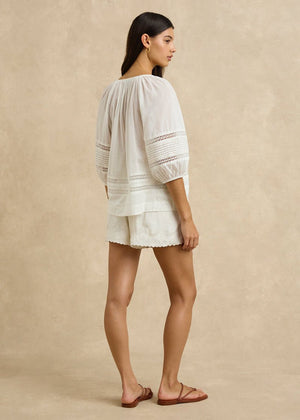 Ria Top in Ivory from HANNAH ARTWEAR at Edito boutique