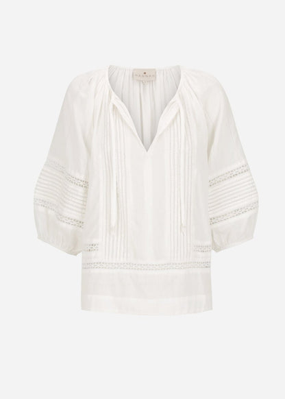 Ria Top in Ivory from HANNAH ARTWEAR at Edito boutique