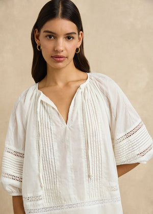 Ria Top in Ivory from HANNAH ARTWEAR at Edito boutique