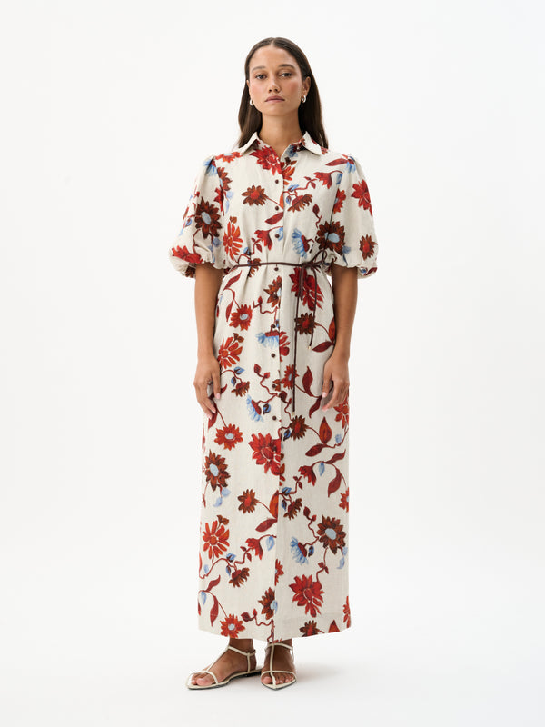 Roame Berkeley Dress in a Floral Print