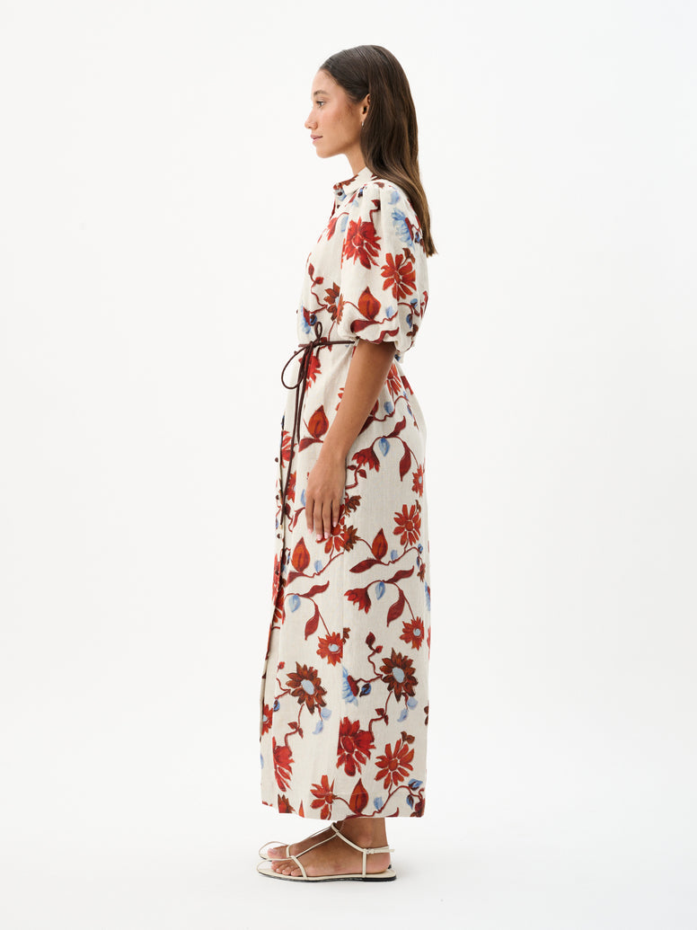 Roame Berkeley Dress in a Floral Print