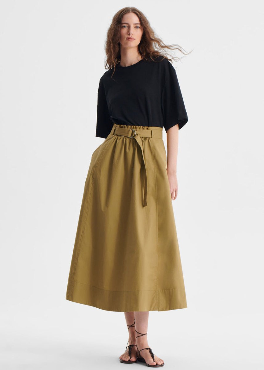 Romy Skirt in Army from MORRISON at Edito boutique