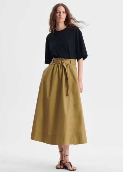 Romy Skirt in Army from MORRISON at Edito boutique
