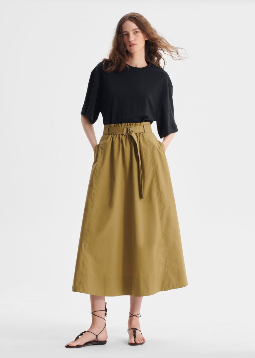 Romy Skirt in Army from MORRISON at Edito boutique