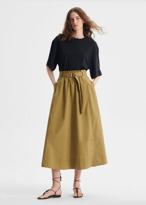 Romy Skirt in Army from MORRISON at Edito boutique
