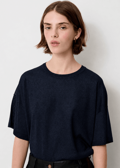 Ronn T-shirt in Navy from SESSUN at Edito Boutique