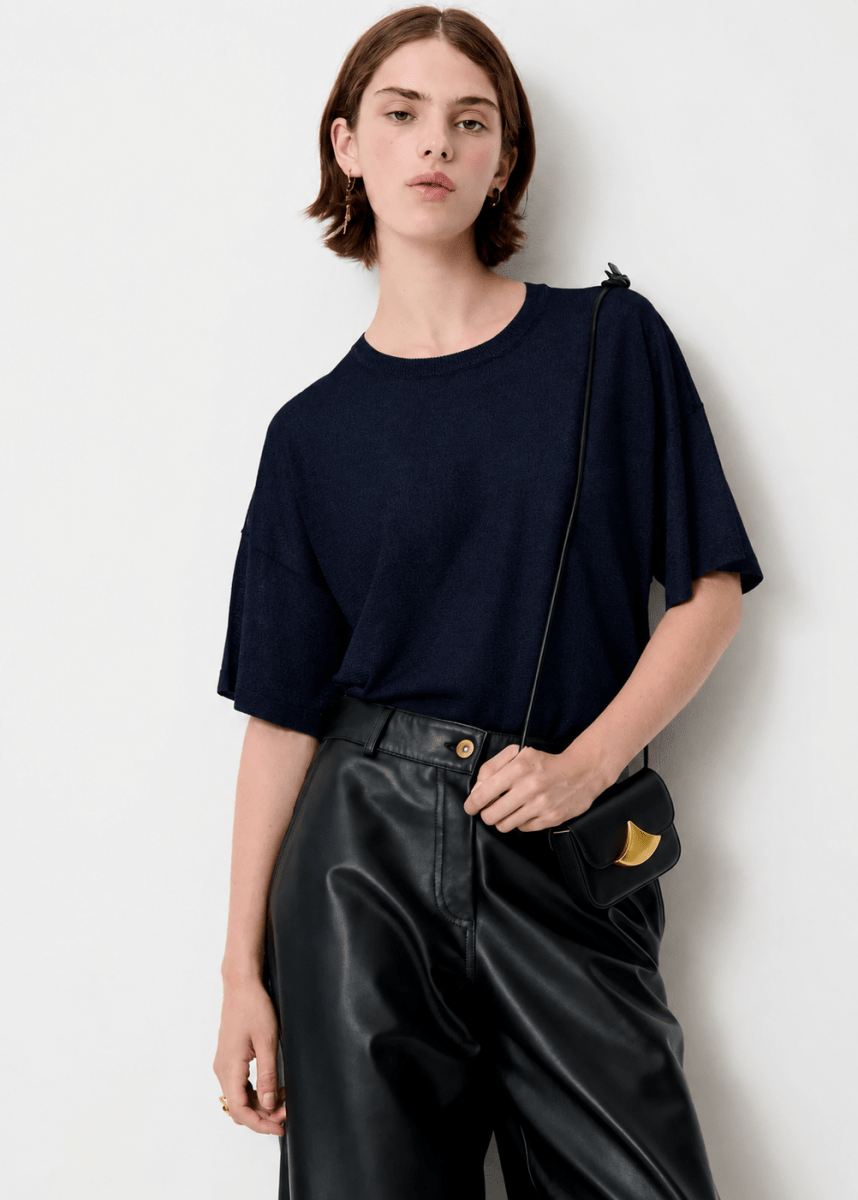 Ronn T-shirt in Navy from SESSUN at Edito Boutique