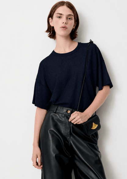Ronn T-shirt in Navy from SESSUN at Edito Boutique