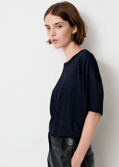 Ronn T-shirt in Navy from SESSUN at Edito Boutique