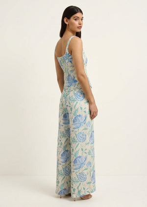 Roshi Pants in Shellflower Ivory from HANNAH ARTWEAR at Edito boutique