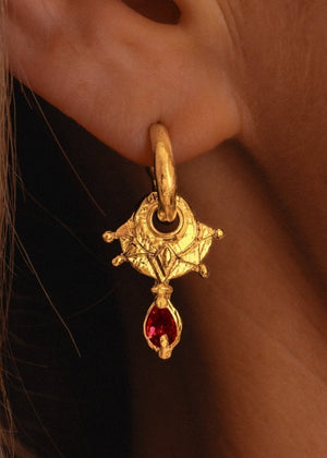 Ruby Woo Harlequin Hoops from RUBY JACK at Edito Boutique