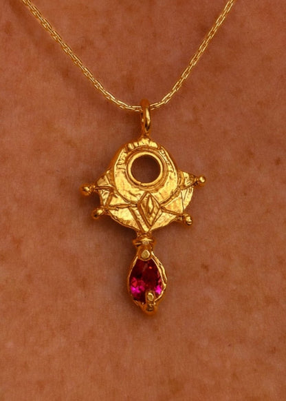 Ruby Woo Harlequin Necklace from RUBY JACK at Edito Boutique