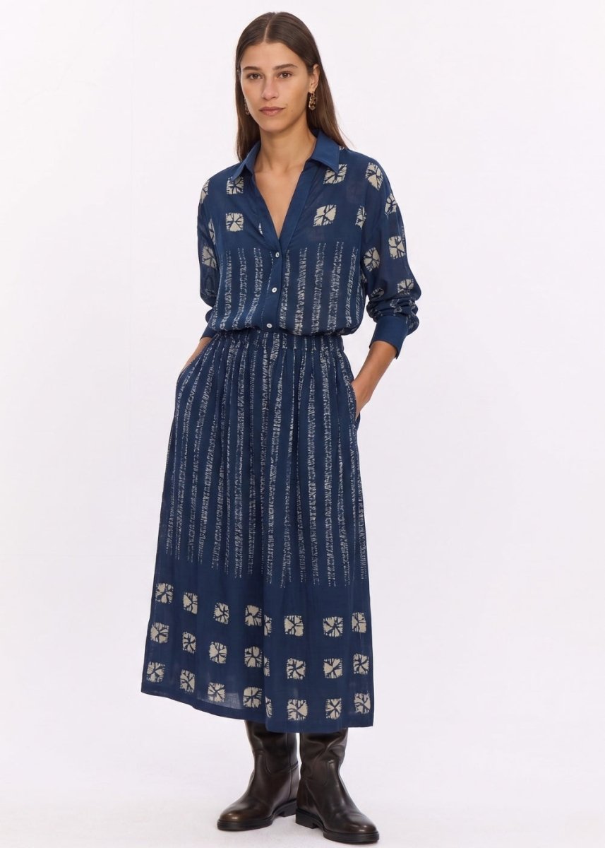 Rusty Shirt in Indigo from STELLA FOREST at Edito Boutique