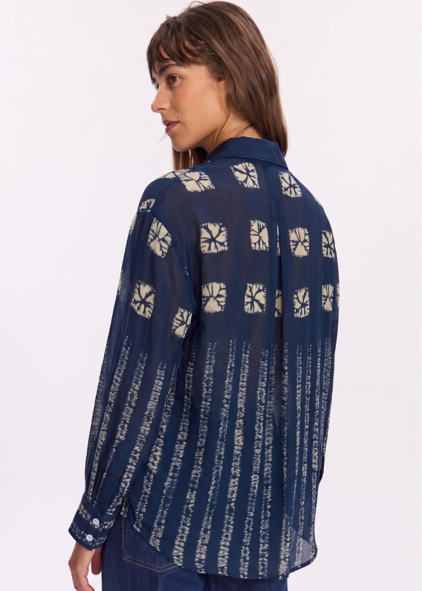 Rusty Shirt in Indigo from STELLA FOREST at Edito Boutique
