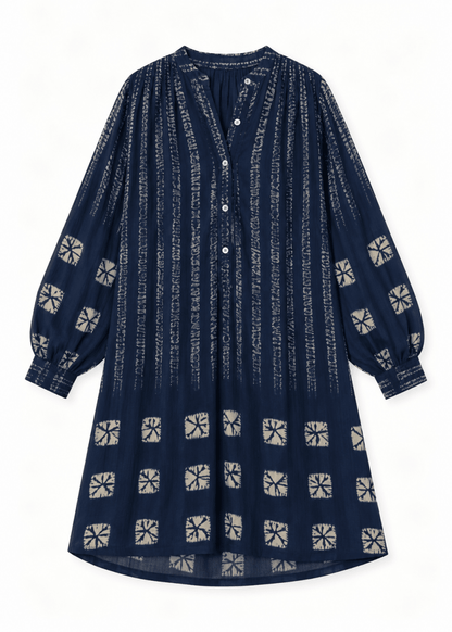 Rusty Short Dress in Indigo from STELLA FOREST at Edito Boutique