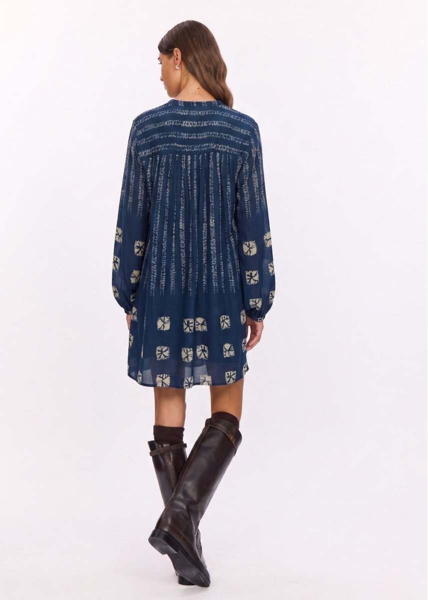 Rusty Short Dress in Indigo from STELLA FOREST at Edito Boutique