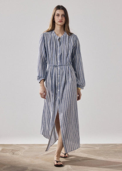 Ryton Dress in Blue from HARTFORD at Edito boutique