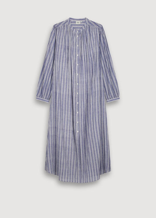 Ryton Dress in Blue from HARTFORD at Edito boutique