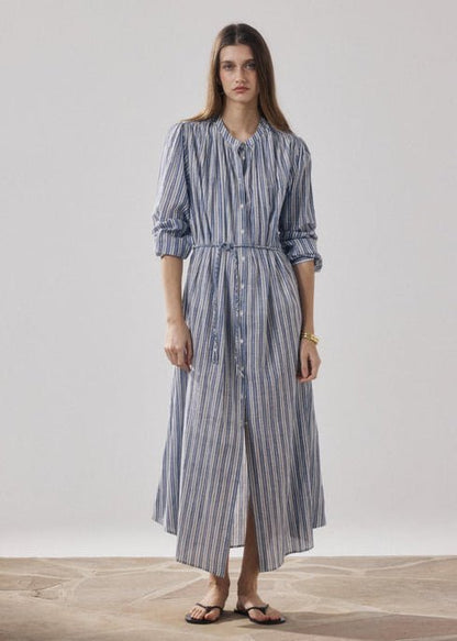 Ryton Dress in Blue from HARTFORD at Edito boutique