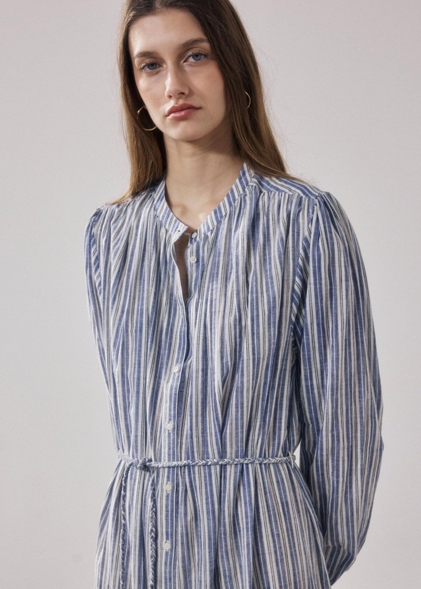 Ryton Dress in Blue from HARTFORD at Edito boutique
