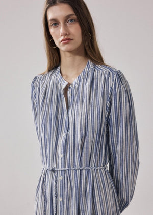 Ryton Dress in Blue from HARTFORD at Edito boutique