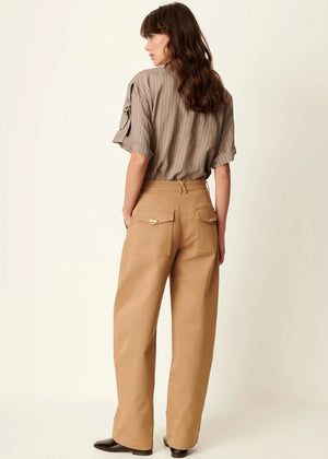 Safara Shirt in Sandstone from SESSUN at Edito boutique