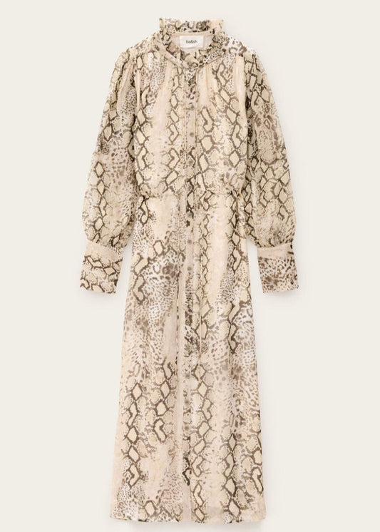 Sahara Dress in Ecru from BA&SH at Edito boutique