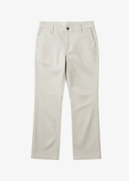 Saige Wide Leg Crop in Ivory from BELLA DAHL at Edito boutique