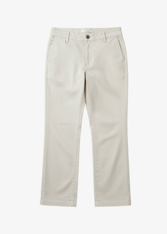 Saige Wide Leg Crop in Ivory from BELLA DAHL at Edito boutique