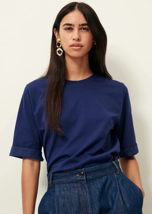 Samico T-shirt in Blazer Blue from SESSUN at Edito boutique