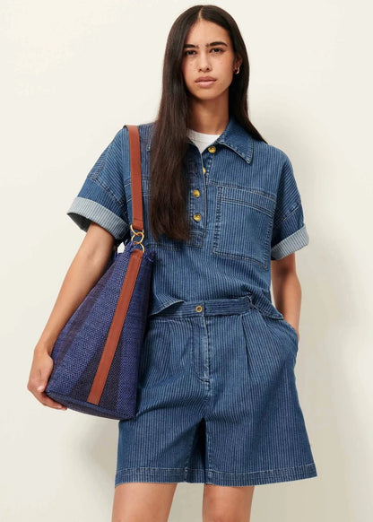 Santa Port Short in Regate Blue from SESSUN at Edito boutique