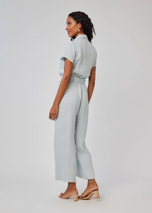Seamed Jumpsuit in Sage from Bella Dahl