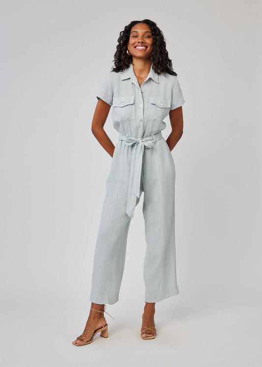 Seamed Jumpsuit in Sage from Bella Dahl