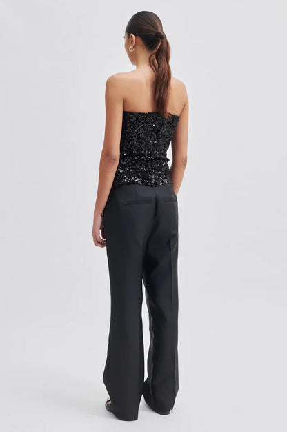 Second Female Elegance Pants Black